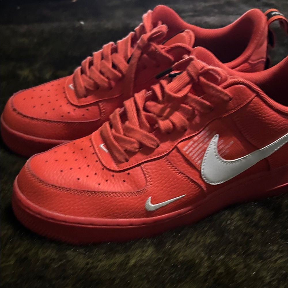 Air Force 1s utility orange